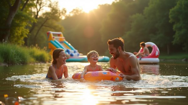 Camping avec jeux aquatiques : amusez-vous en Ardèche !