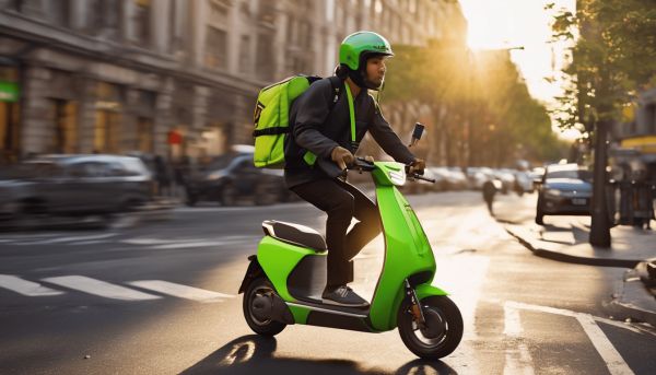 Comprendre la description de l’activité principale d’un livreur Uber Eats